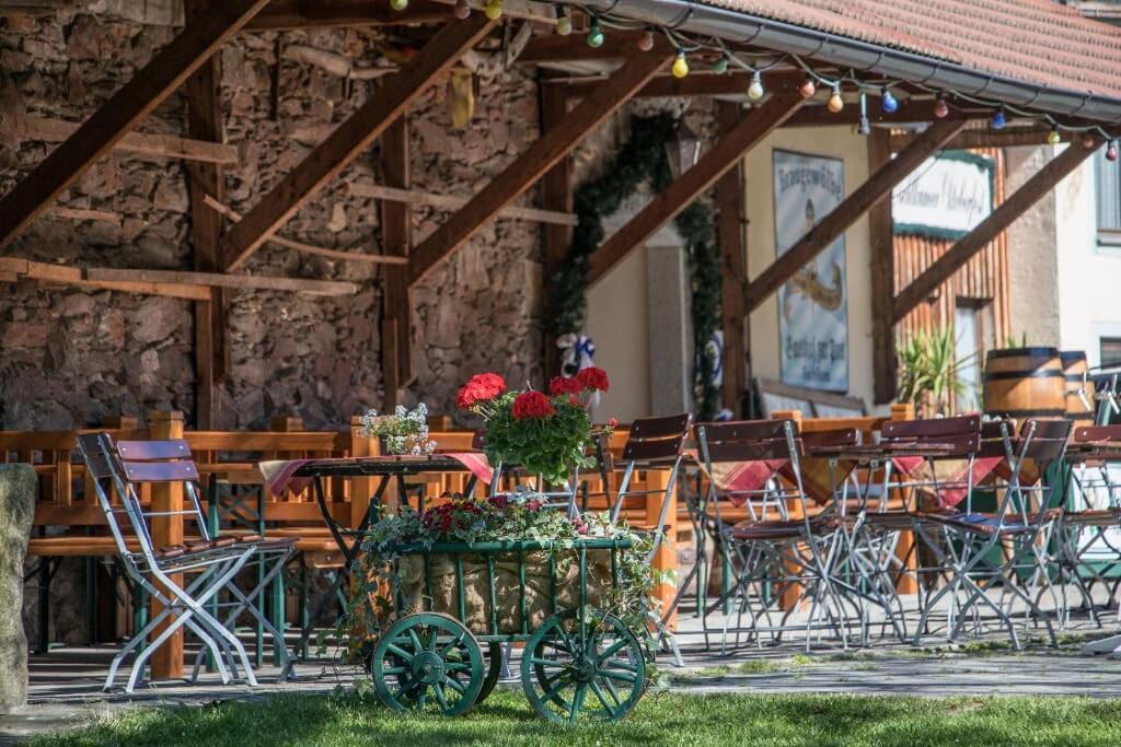 Brauereigasthof Zur Post Eschlkam Extérieur photo